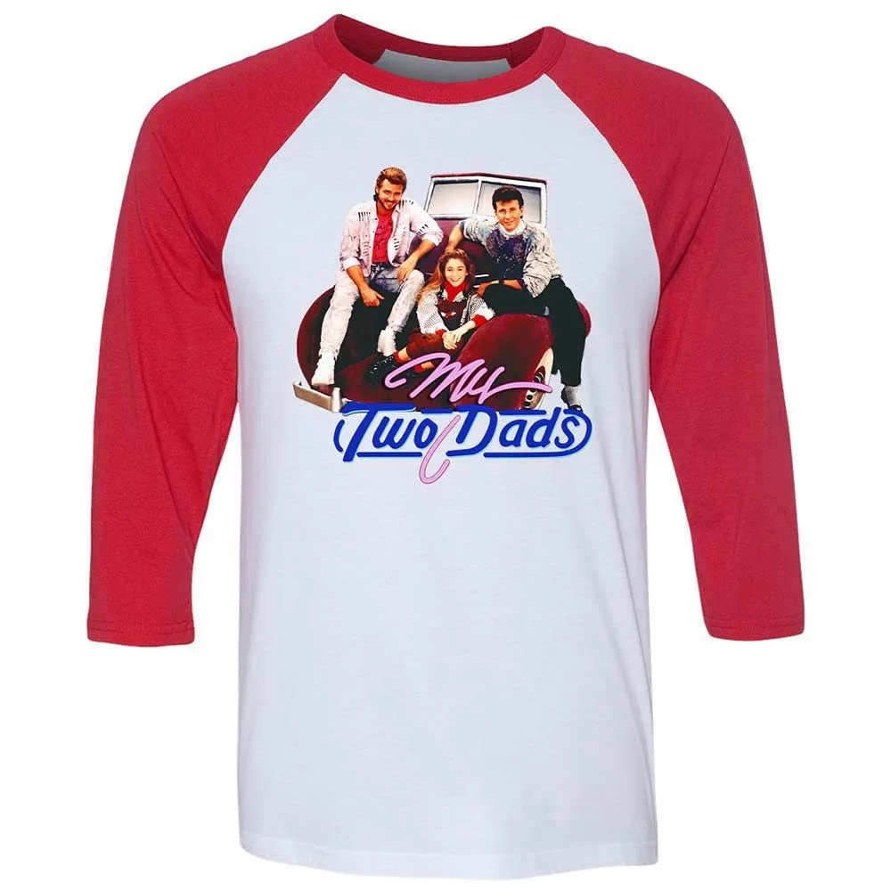 My Two Dads - White/Red - 9