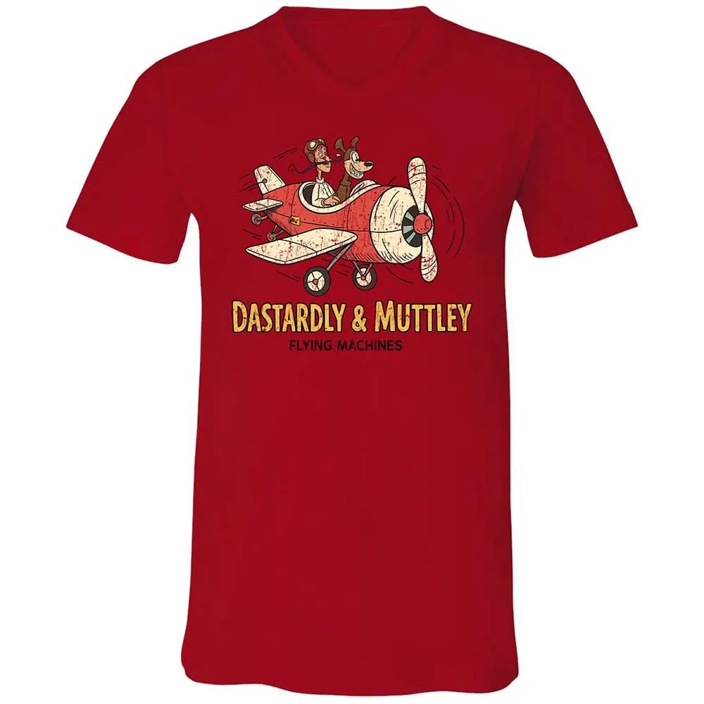 Unisex V-Neck T-Shirt - TFMP1BJZ - Red - 5