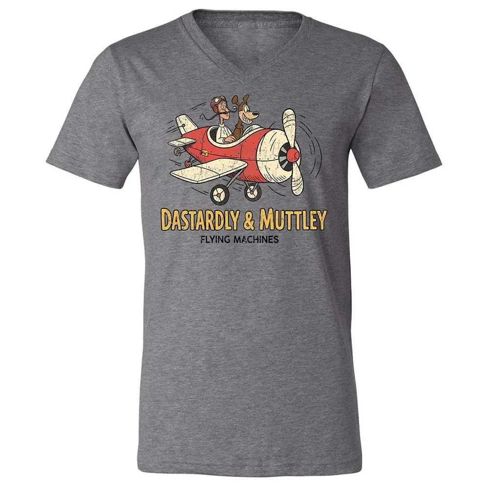 Unisex V-Neck T-Shirt - TFMP1BJZ - Deep Heather - 9
