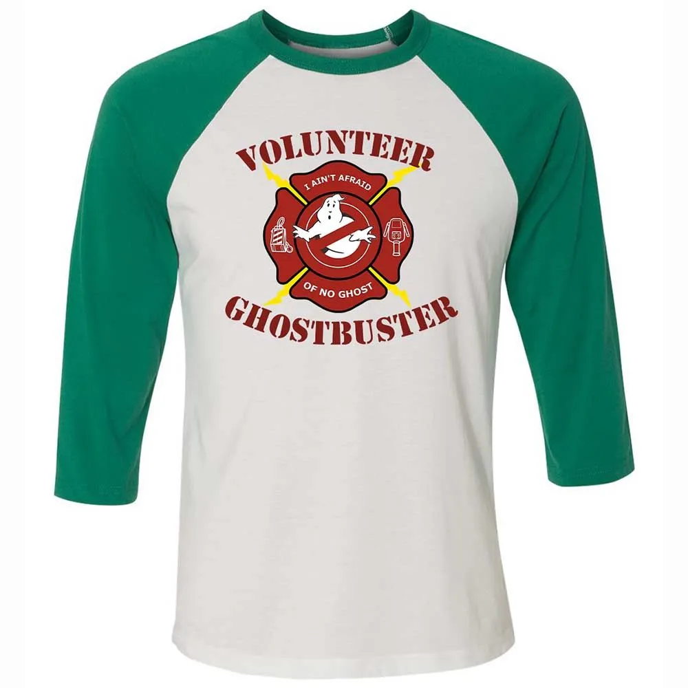 Unisex 3/4 Baseball Tee - 2T9V2XM6 - White/Kelly - 6