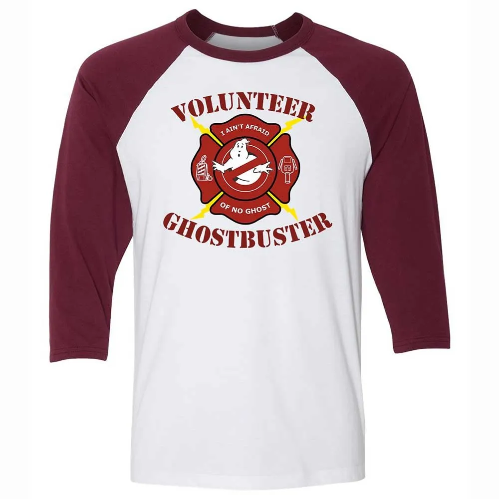 Unisex 3/4 Baseball Tee - 2T9V2XM6 - White/Maroon - 7