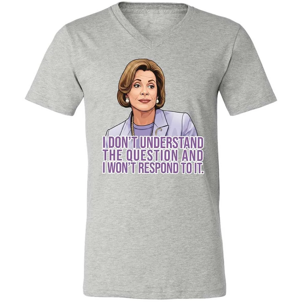 Unisex V-Neck T-Shirt - 23YBNVVS - Athletic Heather - 2