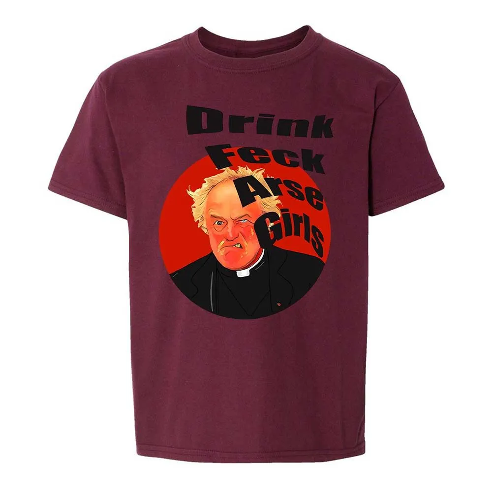 Kids T-Shirt - H3EWUTQ4 - Maroon - 19