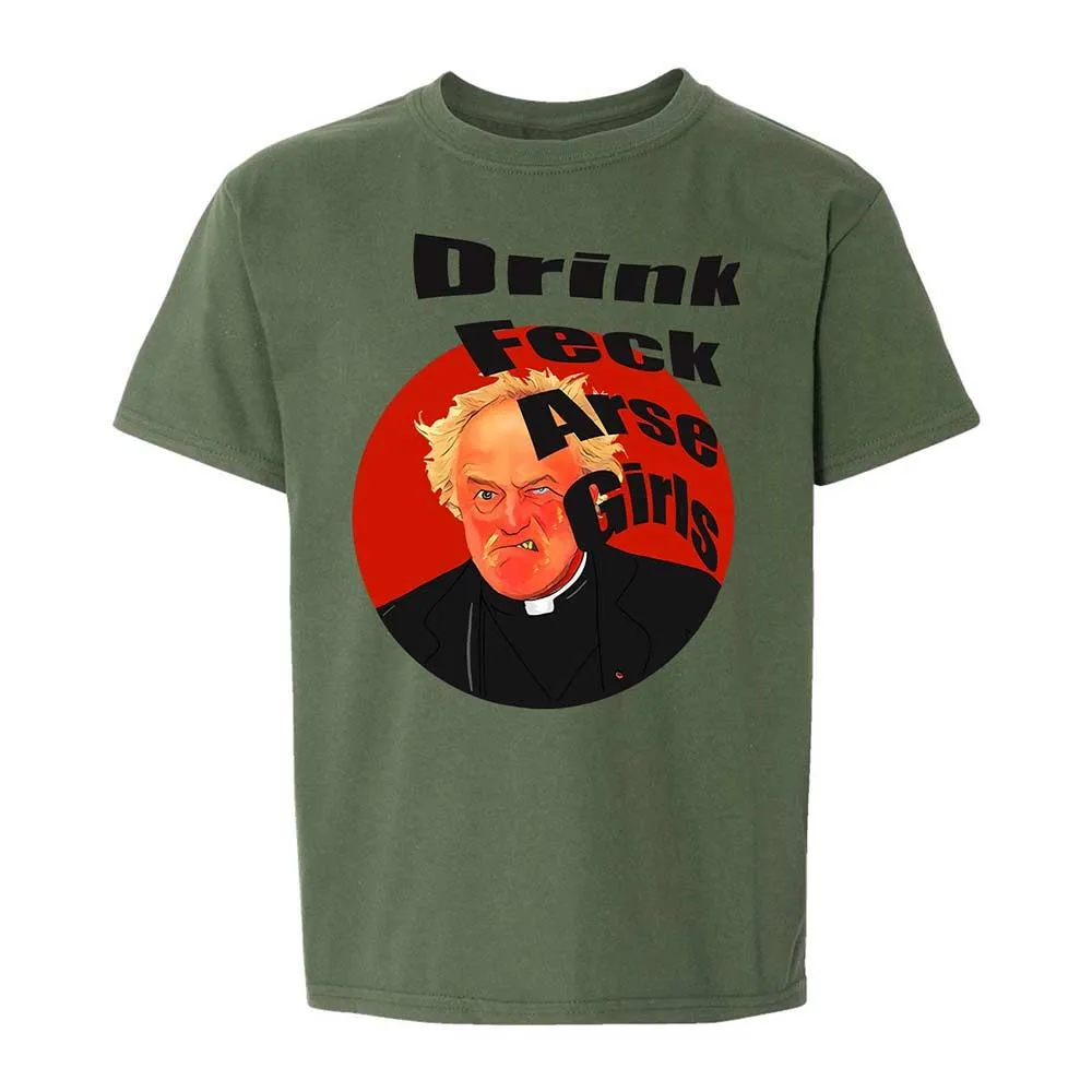Kids T-Shirt - H3EWUTQ4 - Military Green - 20
