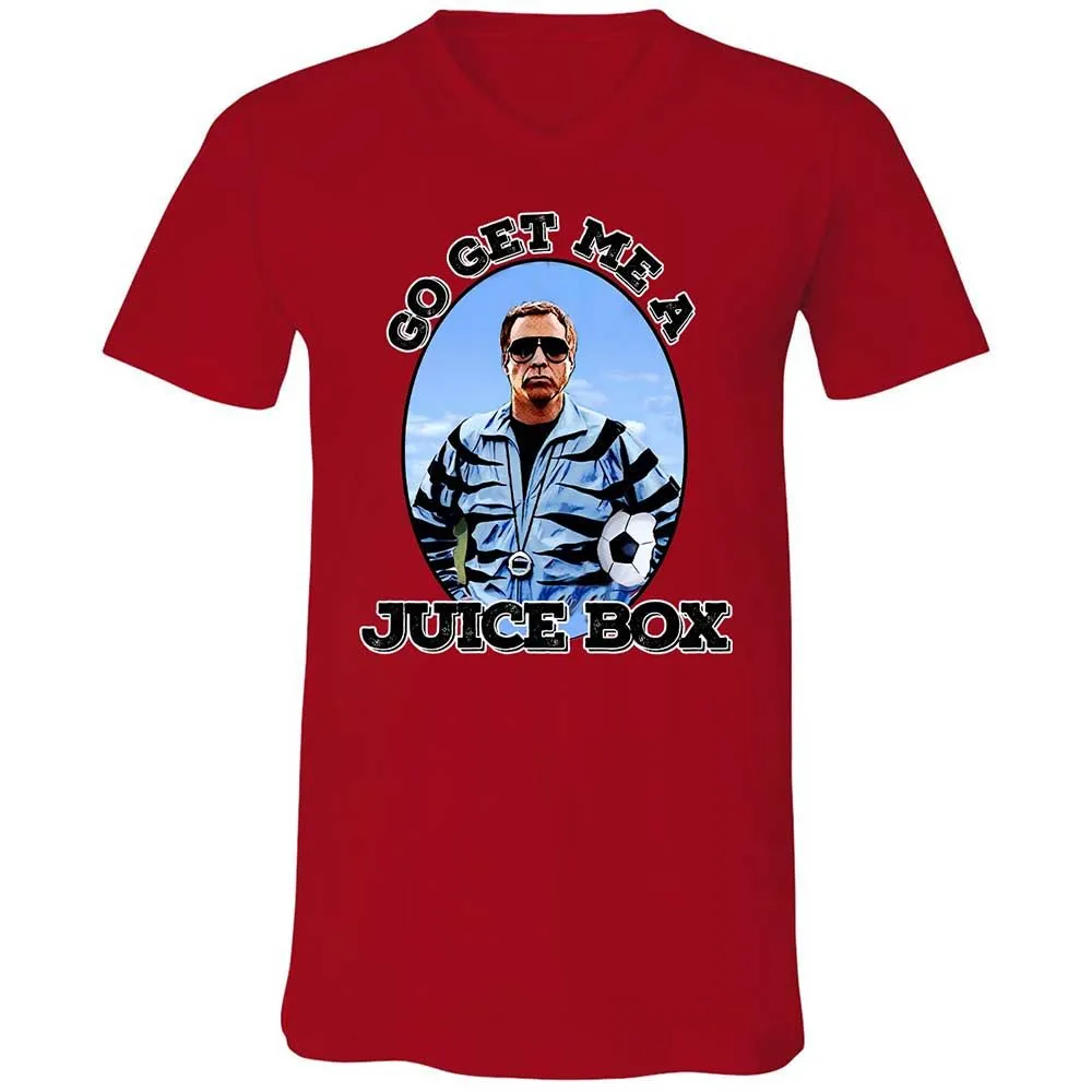 Unisex V-Neck T-Shirt - YT67LATJ - Red - 5