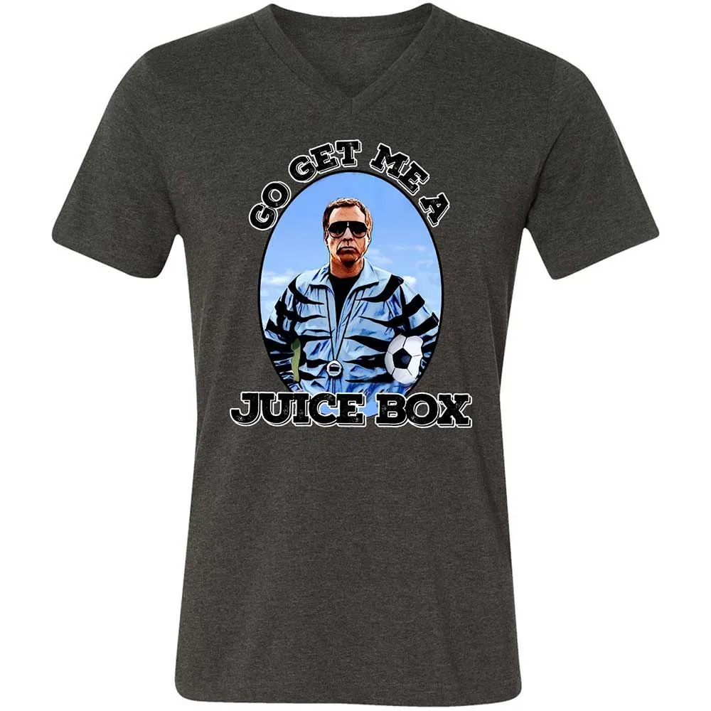Unisex V-Neck T-Shirt - YT67LATJ - Dark Grey Heather - 8