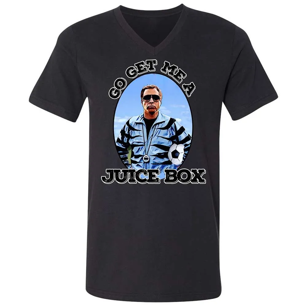Unisex V-Neck T-Shirt - YT67LATJ - Black - 11