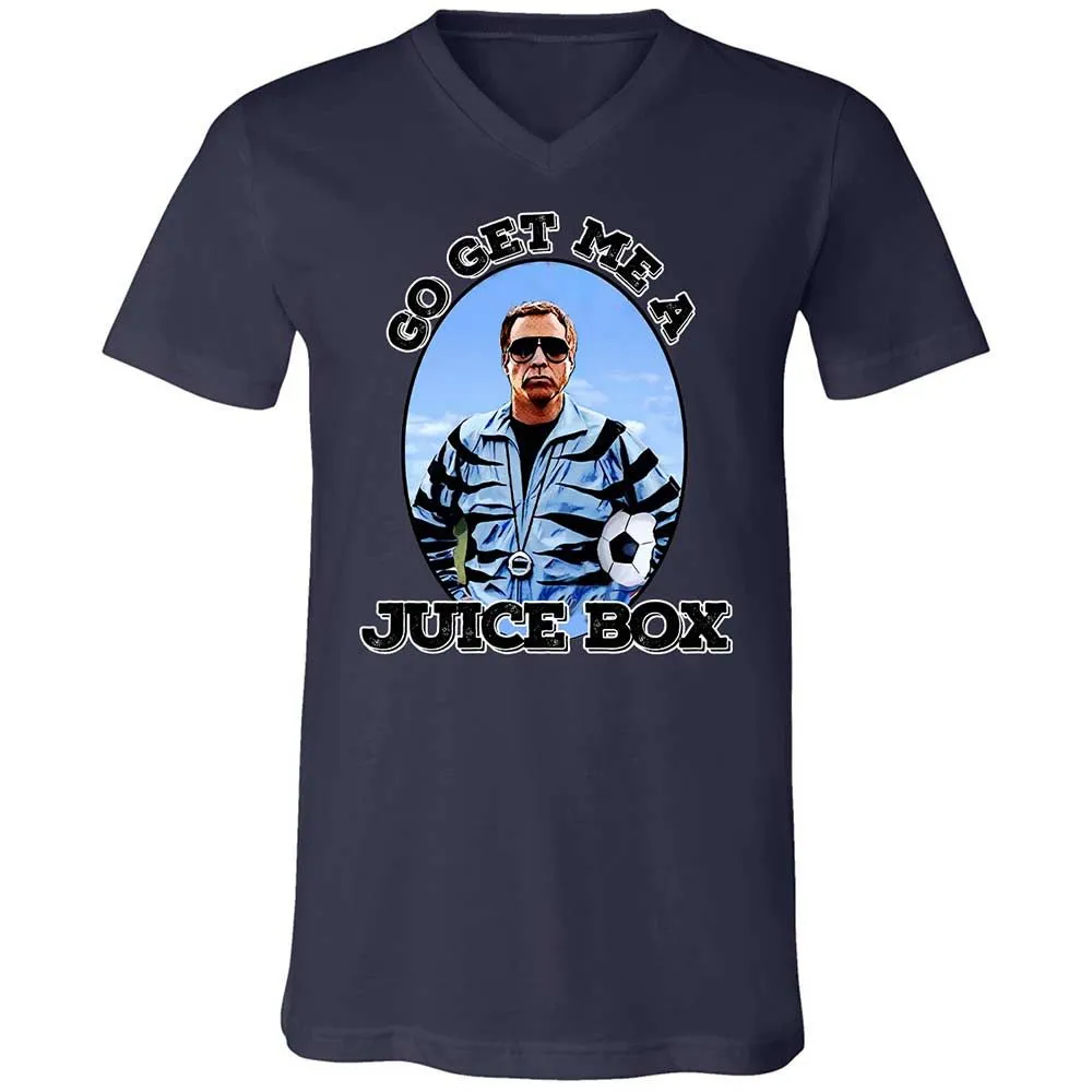 Unisex V-Neck T-Shirt - YT67LATJ - Navy - 12