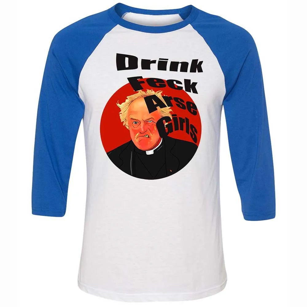 Unisex 3/4 Baseball Tee - 7FXW8DP8 - White/True Royal - 10