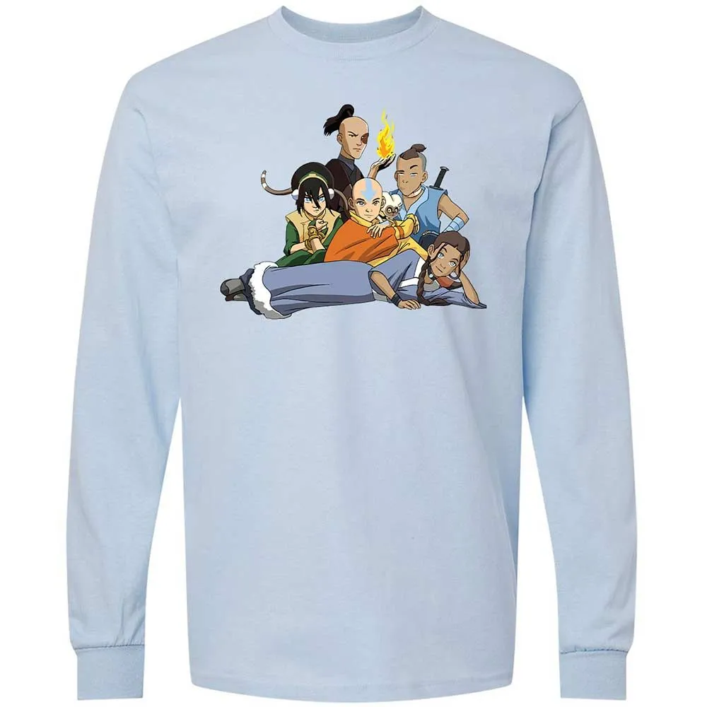 Long Sleeve T-Shirt - MLLAQLGD - Light Blue - 4