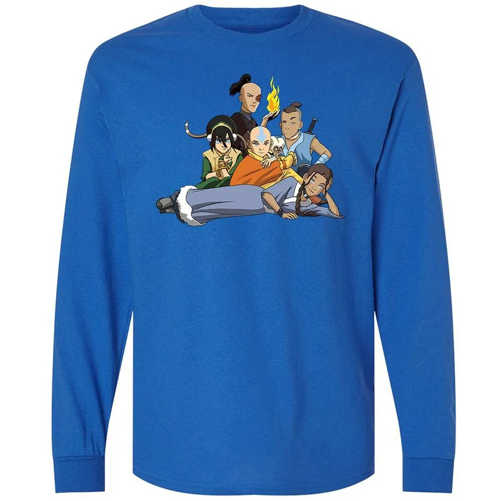 Long Sleeve T-Shirt - MLLAQLGD - Royal - 7