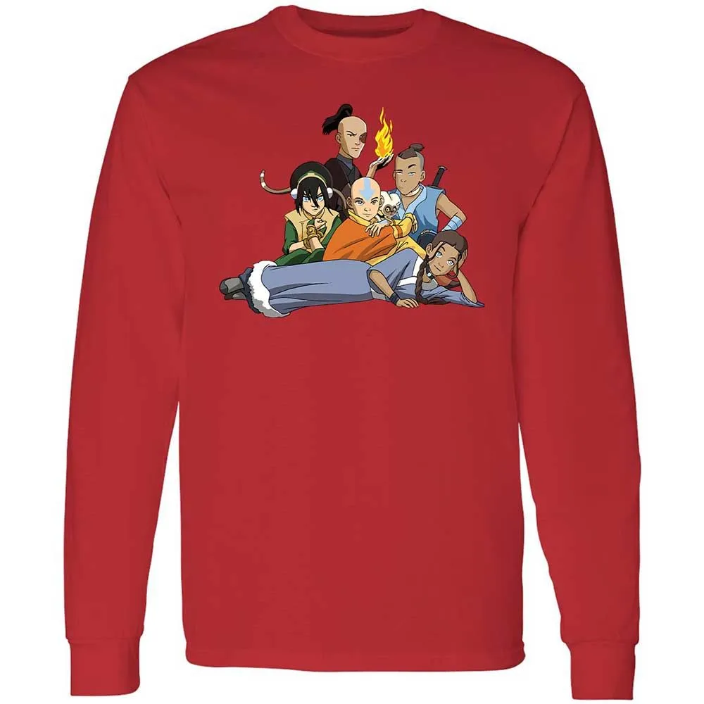 Long Sleeve T-Shirt - MLLAQLGD - Red - 8