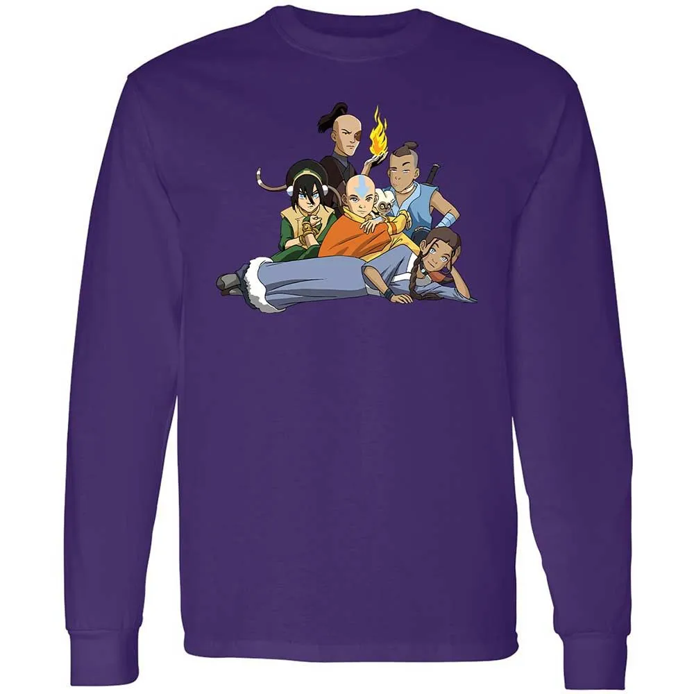 Long Sleeve T-Shirt - MLLAQLGD - Purple - 9