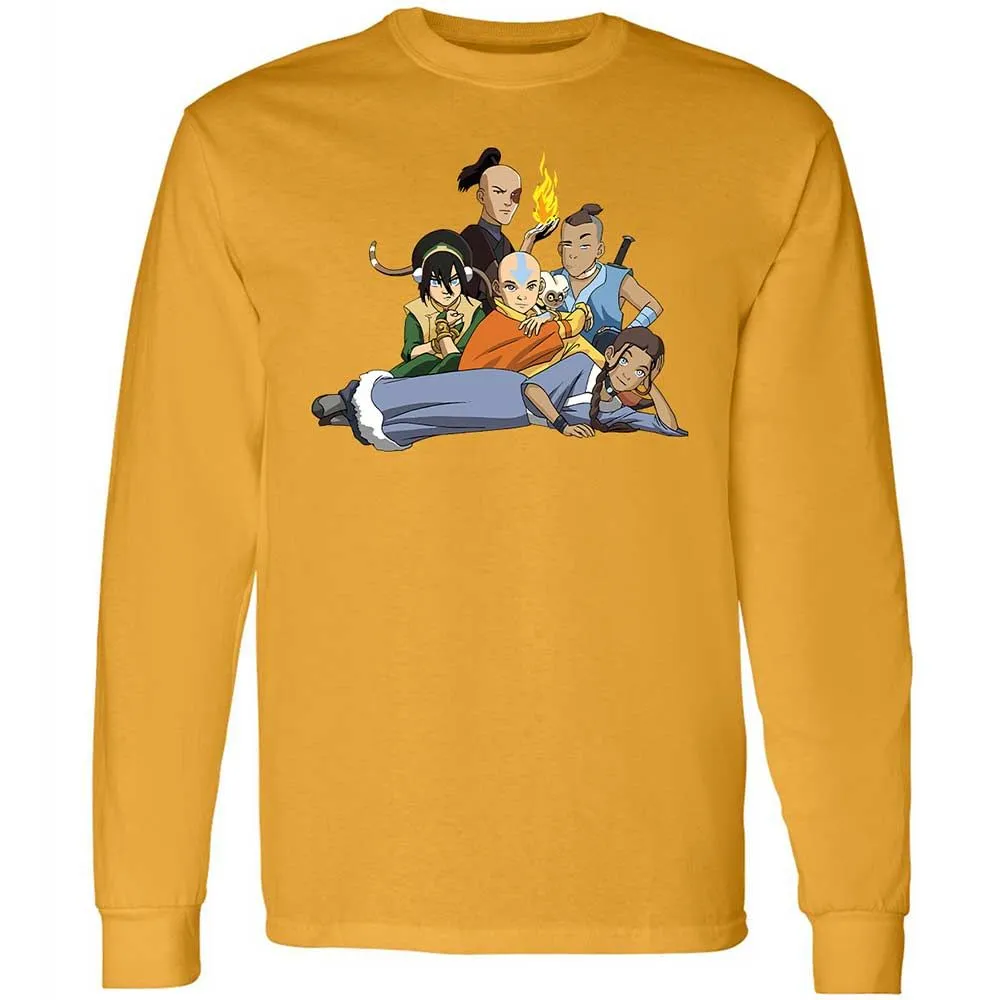 Long Sleeve T-Shirt - MLLAQLGD - Gold - 10