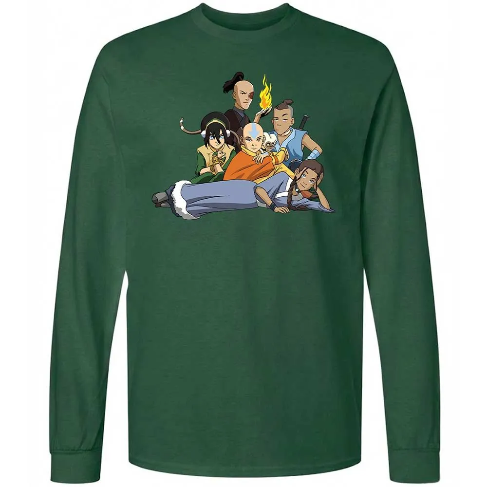 Long Sleeve T-Shirt - MLLAQLGD - Forest Green - 14