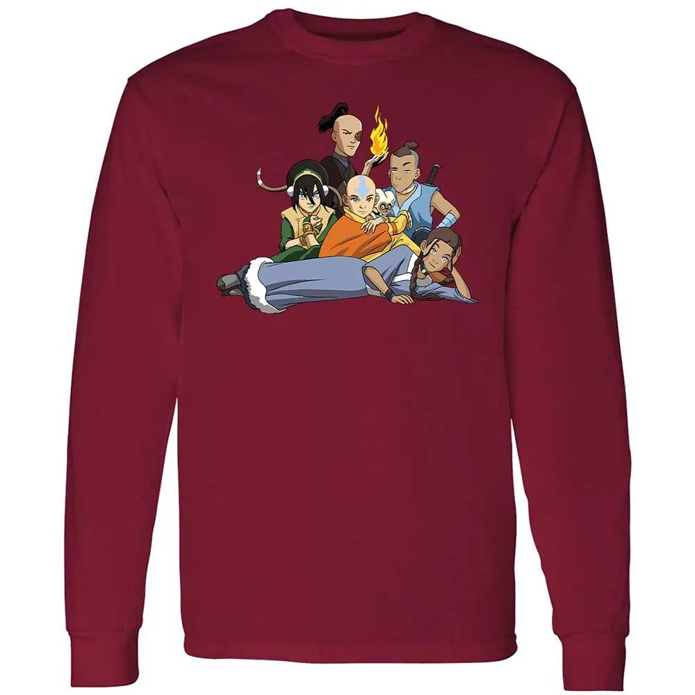Long Sleeve T-Shirt - MLLAQLGD - Cardinal Red - 17