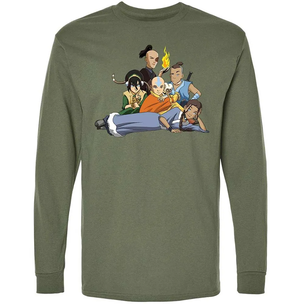 Long Sleeve T-Shirt - MLLAQLGD - Military Green - 19
