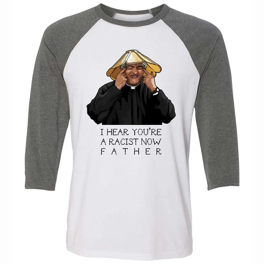 Unisex 3/4 Baseball Tee - G3M8BYR3 - White/Deep Heather - 11