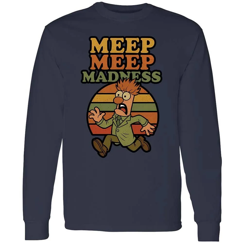 Long Sleeve T-Shirt - LBCPZUVX - Navy - 13