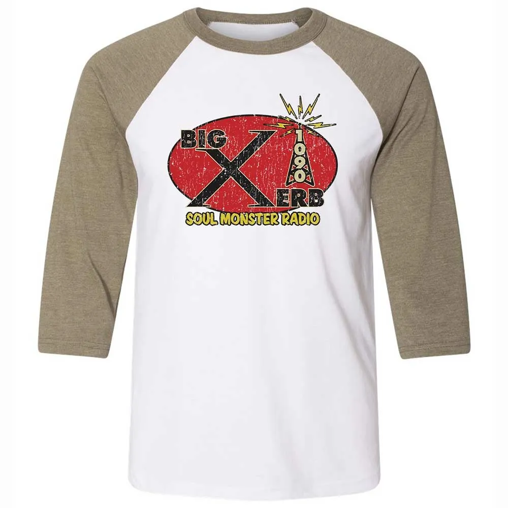 Big X Soul Monster Radio - White/Heather Olive - 4