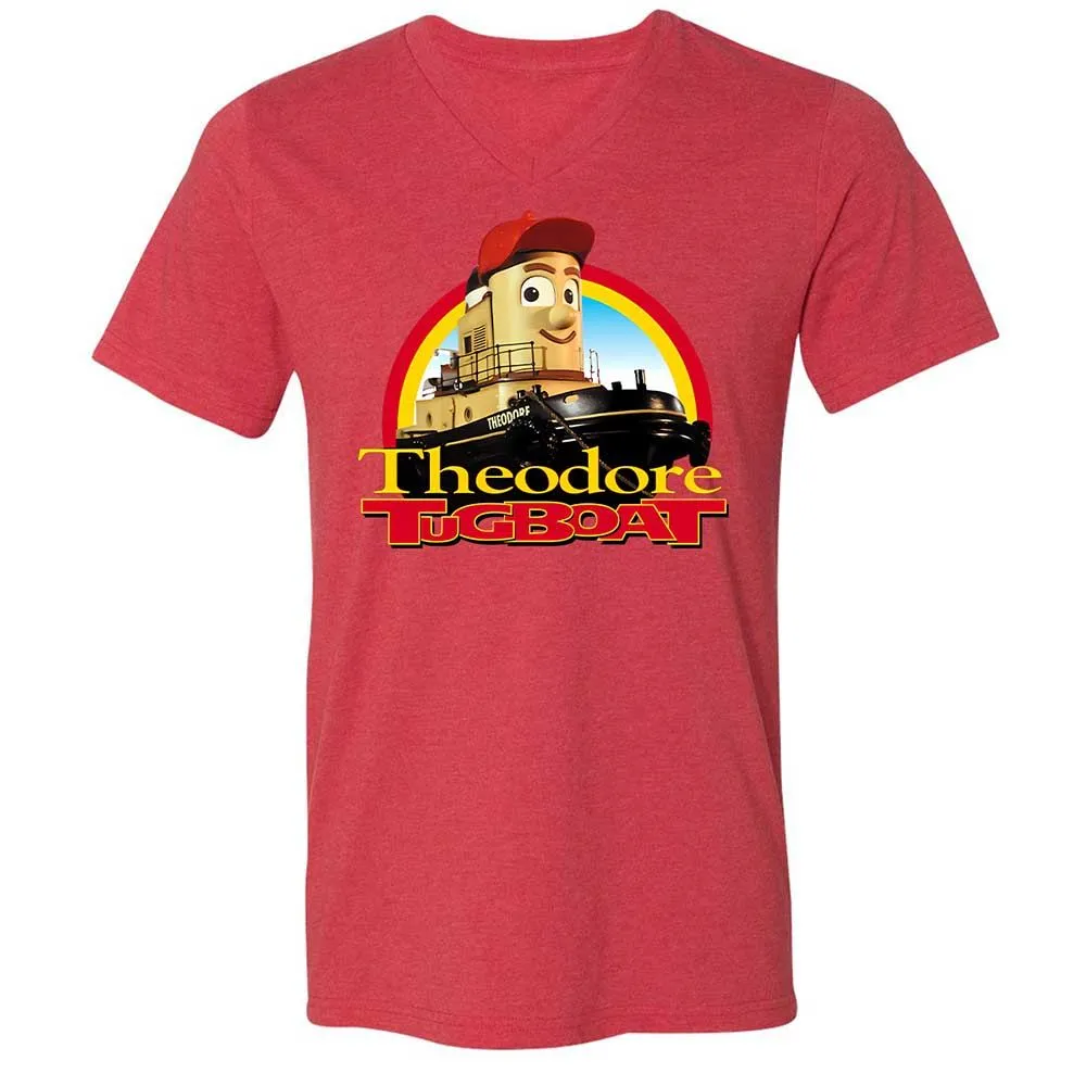 Theodore Tugboat - Heather Red - 6