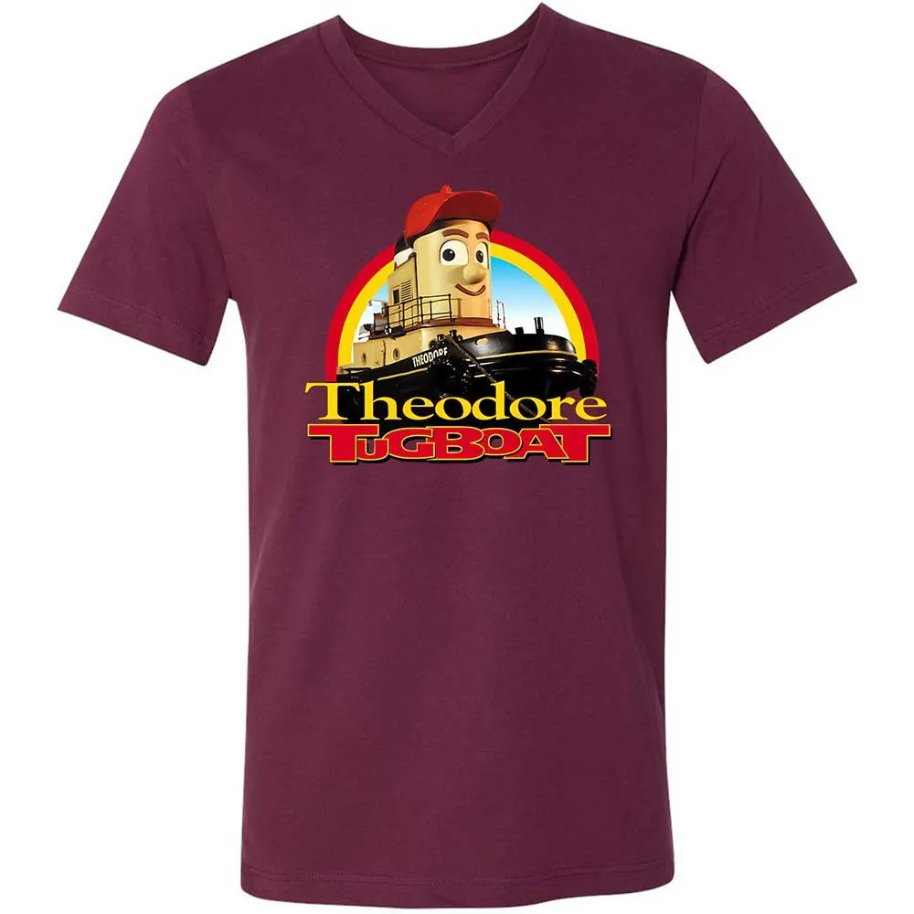 Theodore Tugboat - Maroon - 14