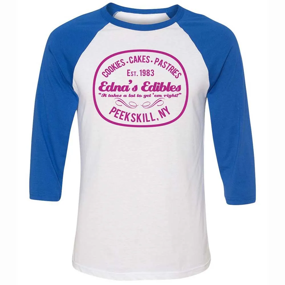 Unisex 3/4 Baseball Tee - T46LYMJ9 - White/True Royal - 10