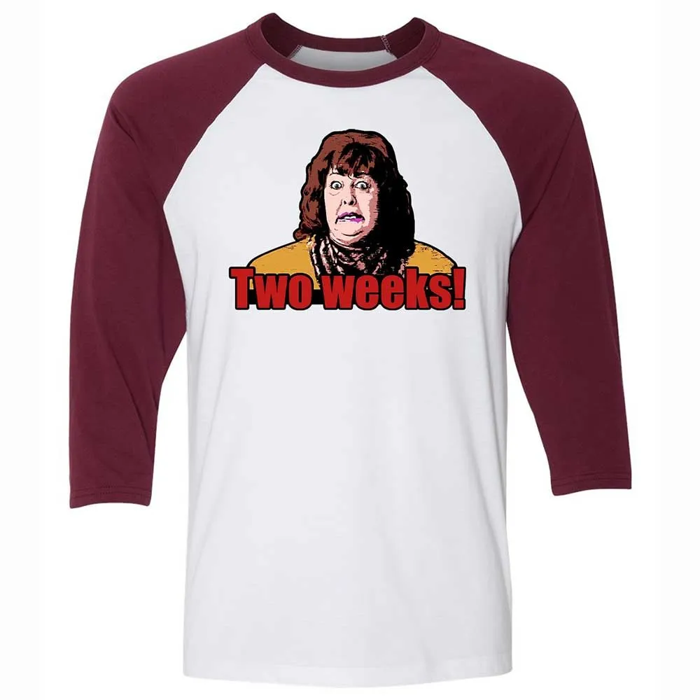 Unisex 3/4 Baseball Tee - R8YQBCCV - White/Maroon - 7