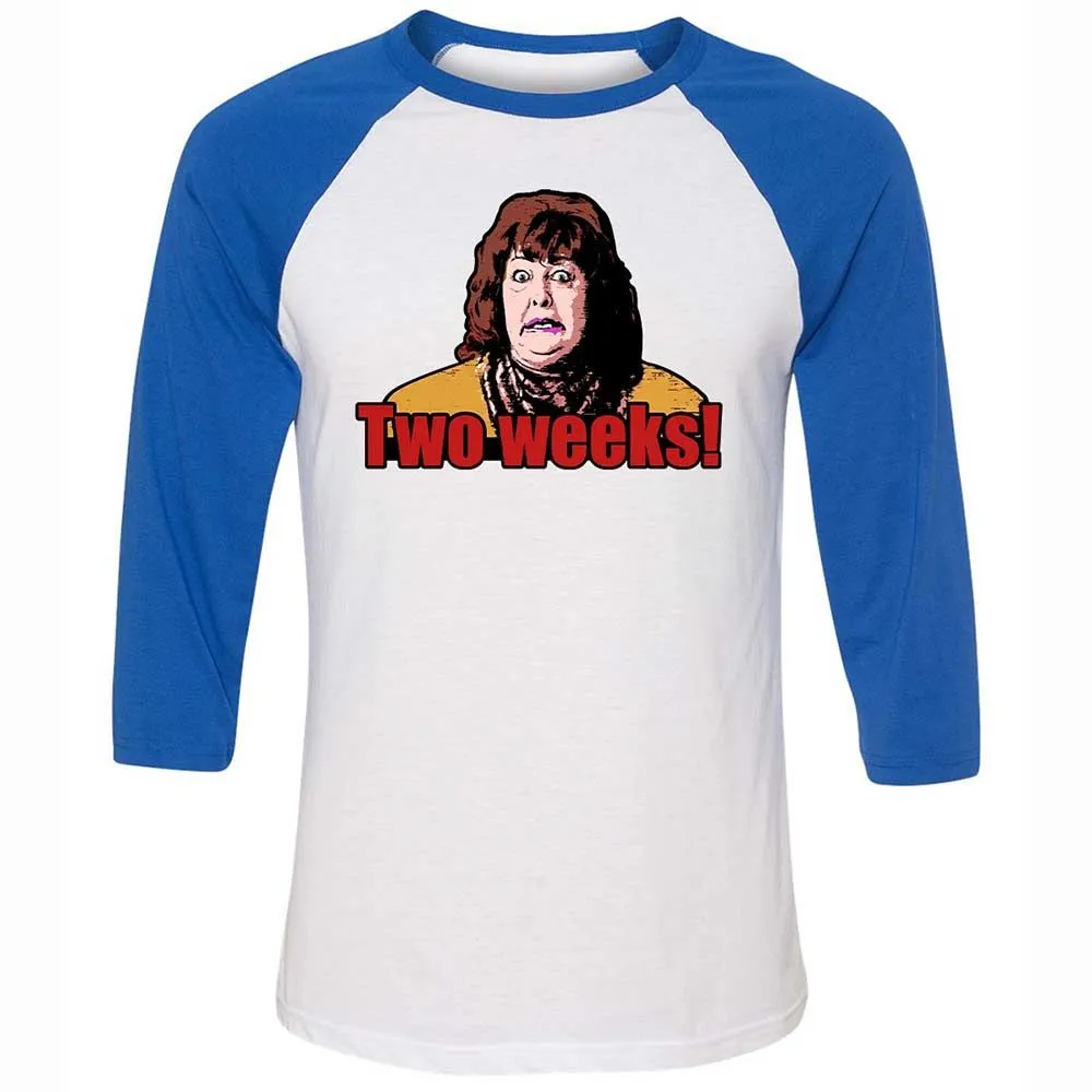 Unisex 3/4 Baseball Tee - R8YQBCCV - White/True Royal - 10