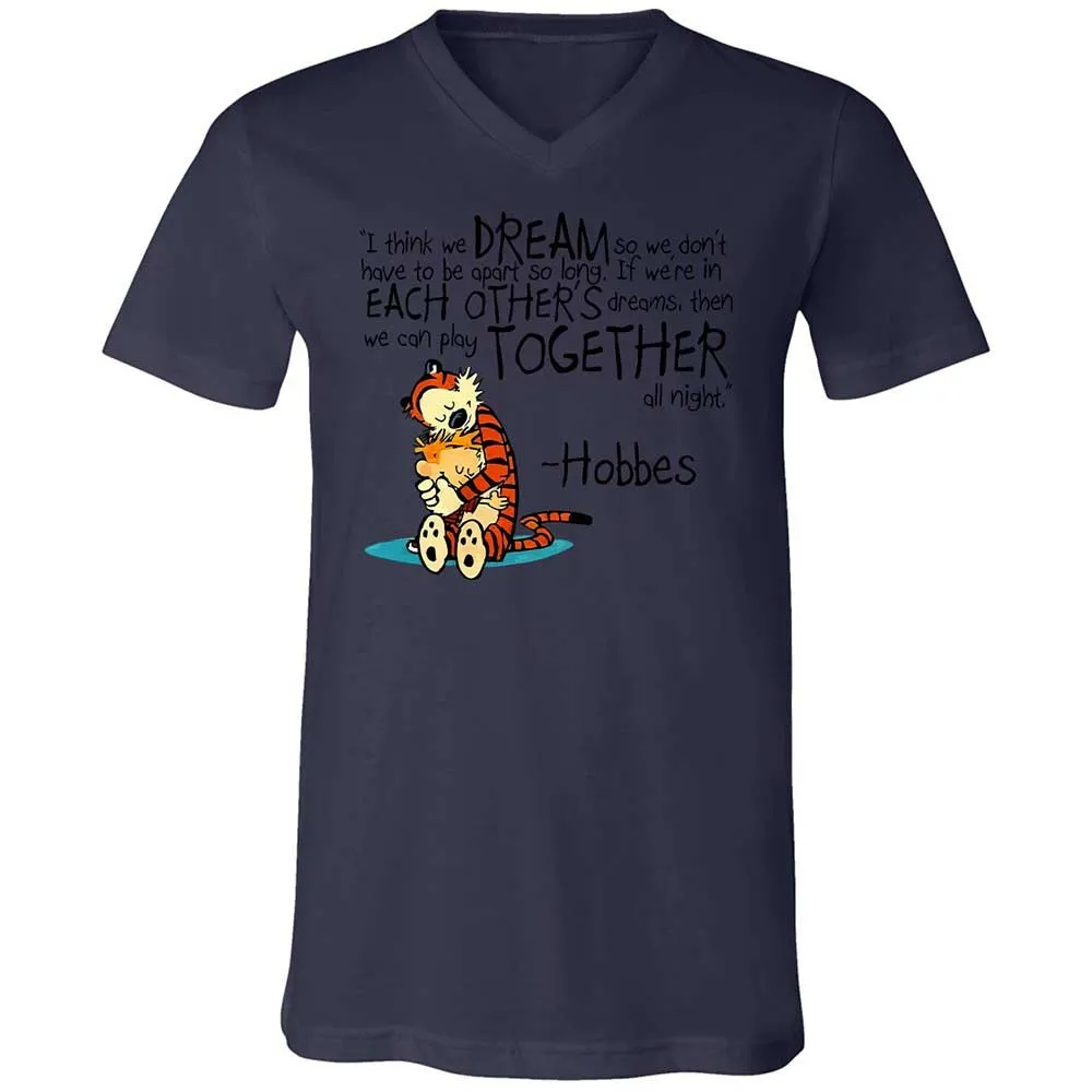 Calvin Hobbes Dreams - Navy - 12