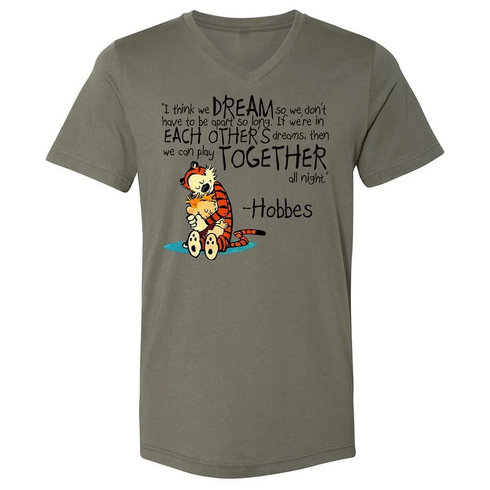 Calvin Hobbes Dreams - Military Green - 15
