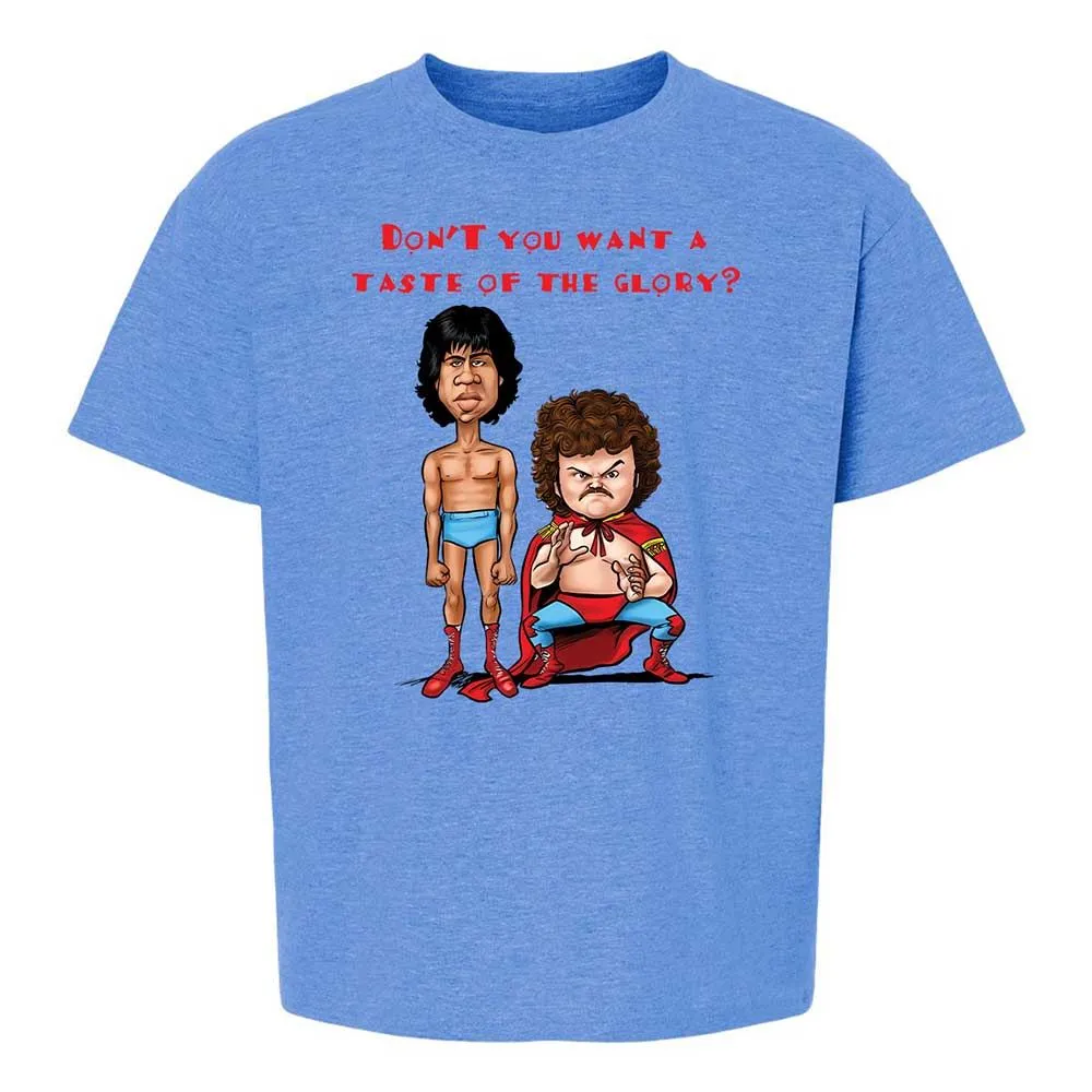 Kids T-Shirt - A6S4PKCU - Heather Royal - 14