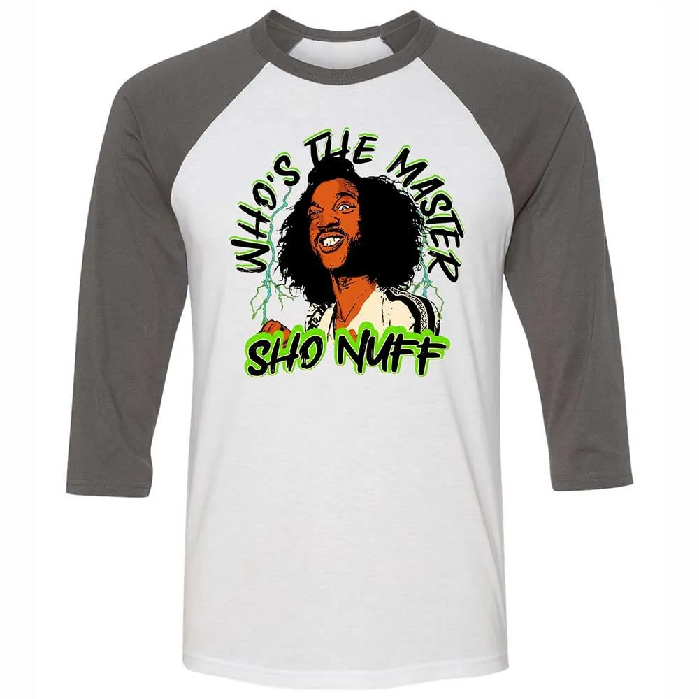 Unisex 3/4 Baseball Tee - V76W9STF - White/Asphalt - 2