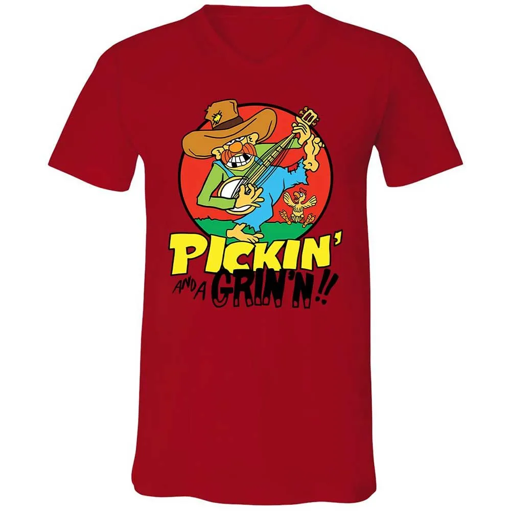 Pickin' and a Grinnin - Red - 5