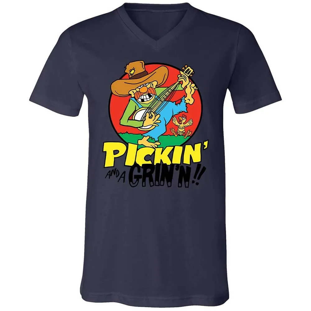 Pickin' and a Grinnin - Navy - 12