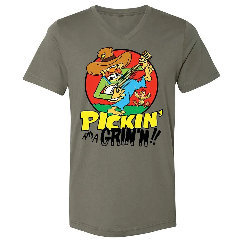 Pickin' and a Grinnin - Military Green - 15