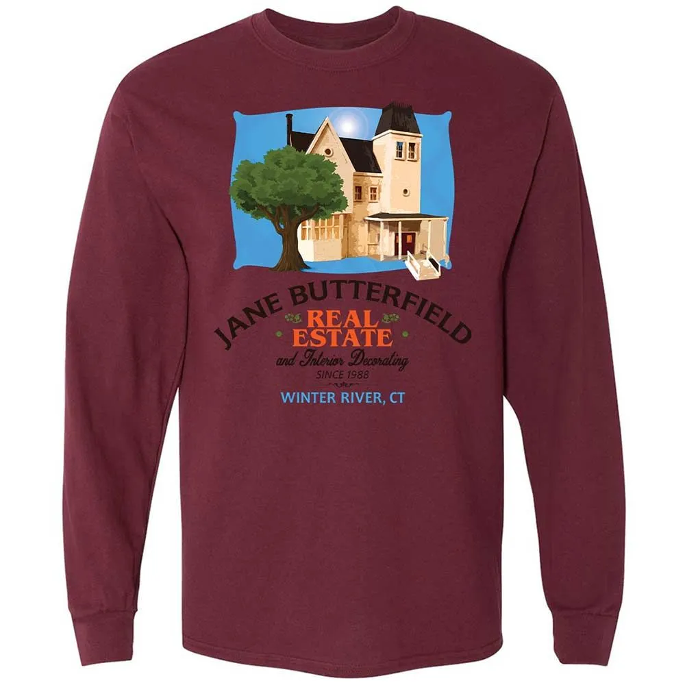 Long Sleeve T-Shirt - W2EN1JQ6 - Maroon - 16