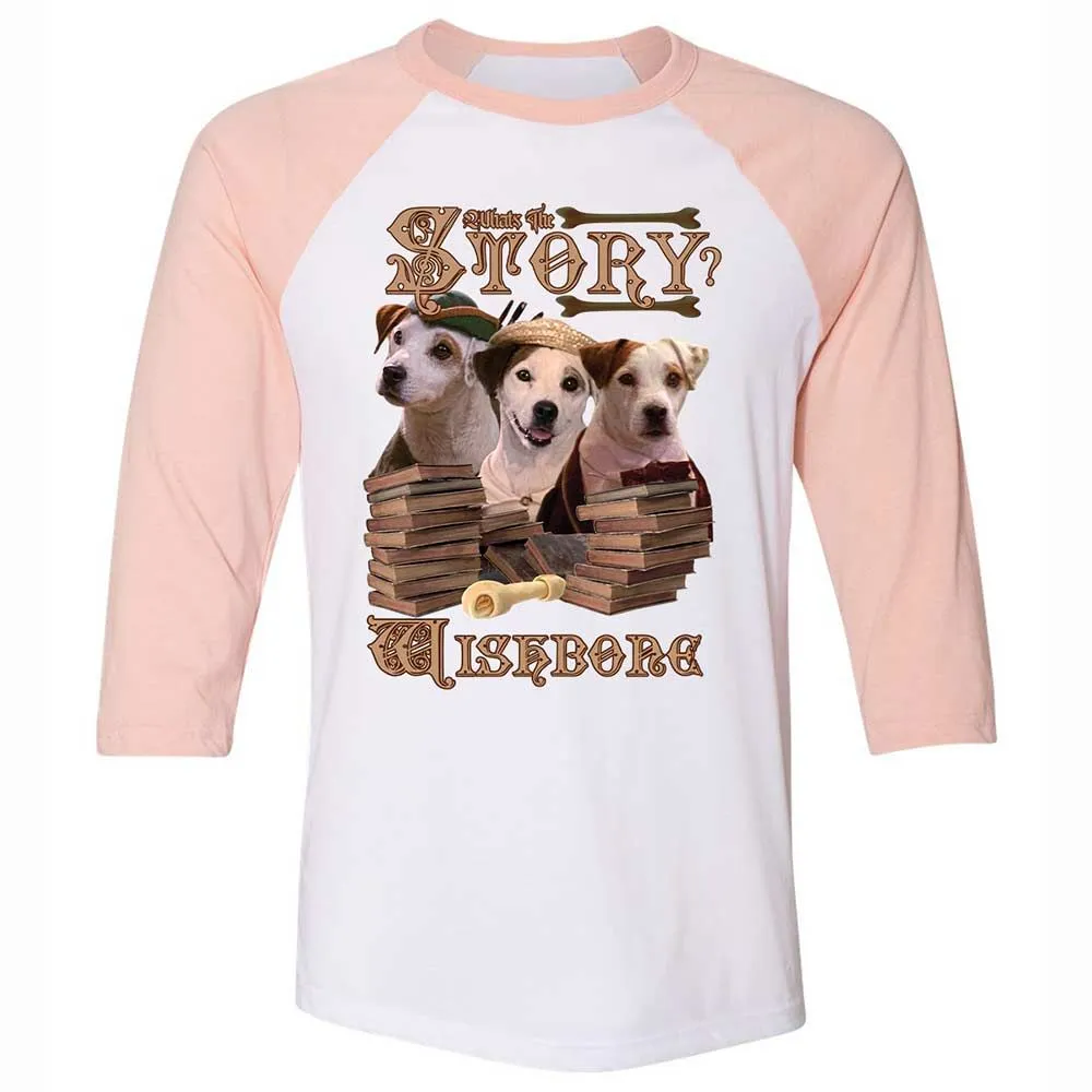 What's the story - White/Heather Peach - 5