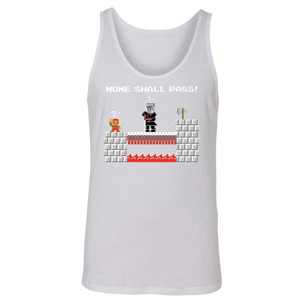 No Plumbers Shall Pass - White - 9