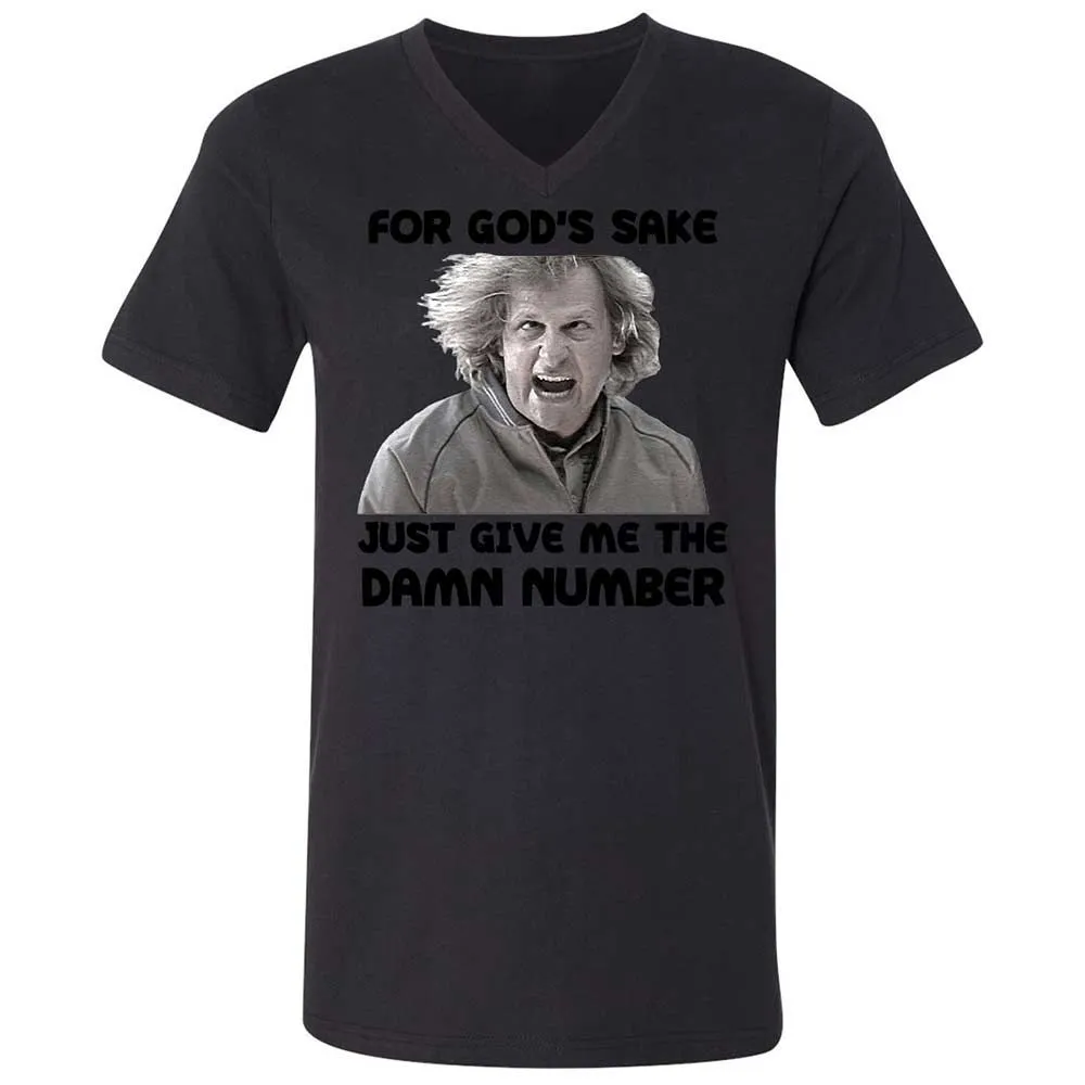 Unisex V-Neck T-Shirt - 3J88FQEH - Black - 11