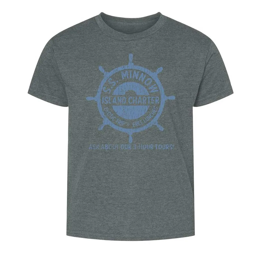 Kids T-Shirt - V7MK5CB8 - Dark Heather - 16
