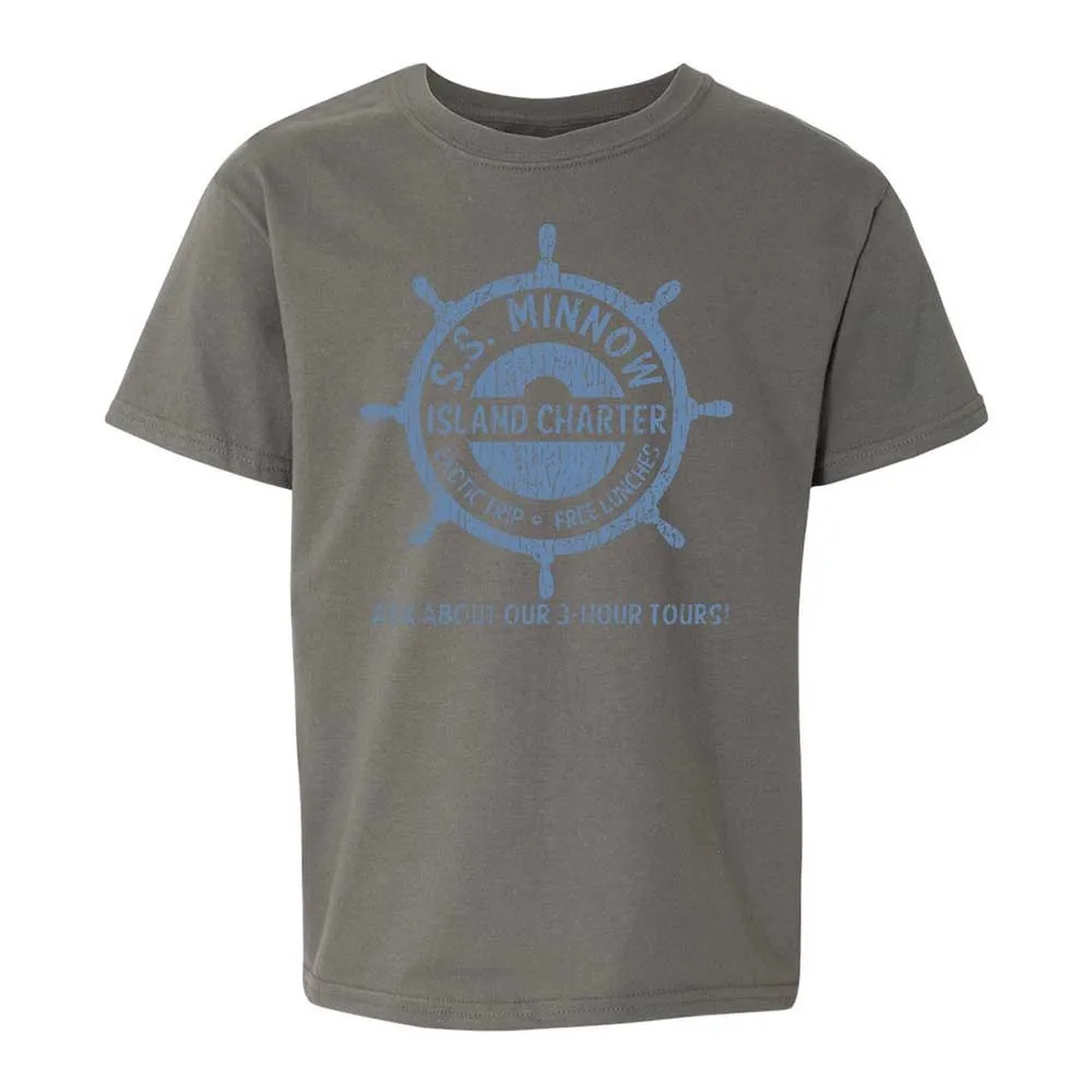 Kids T-Shirt - V7MK5CB8 - Charcoal - 17