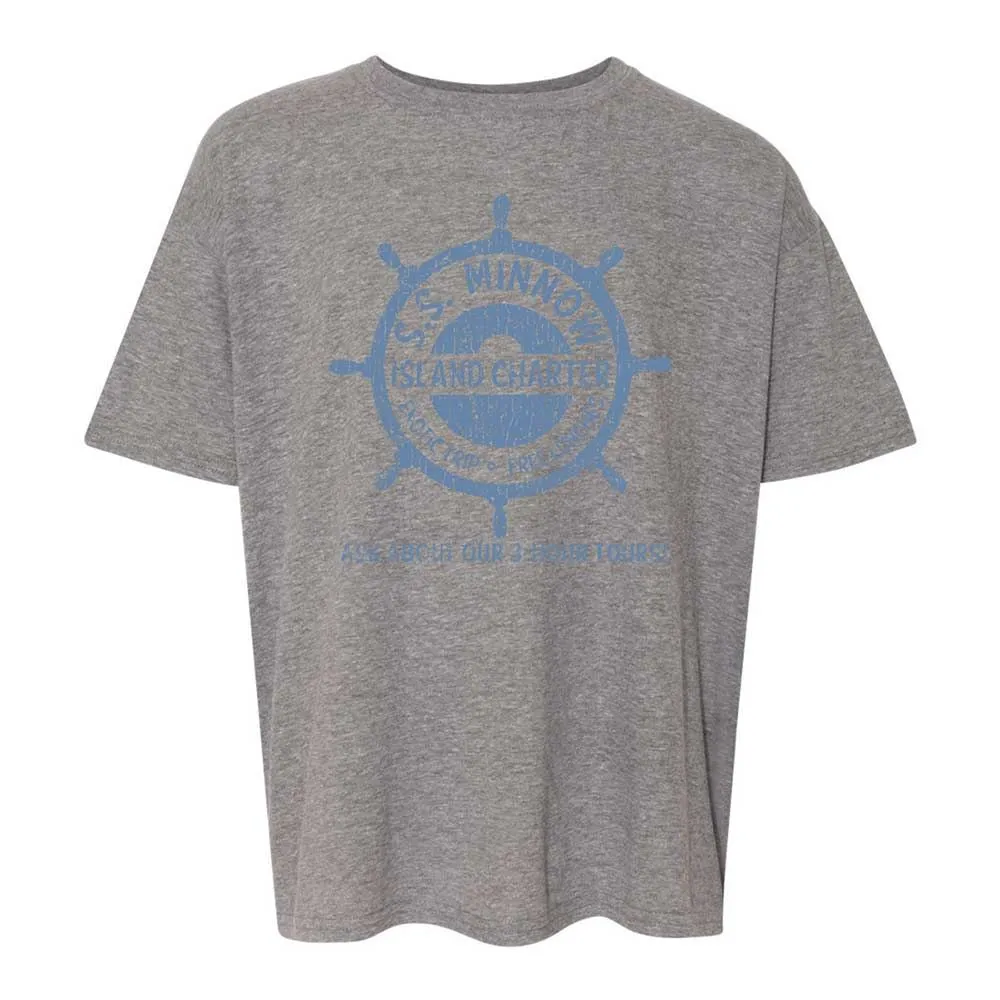 Kids T-Shirt - V7MK5CB8 - Graphite Heather - 18