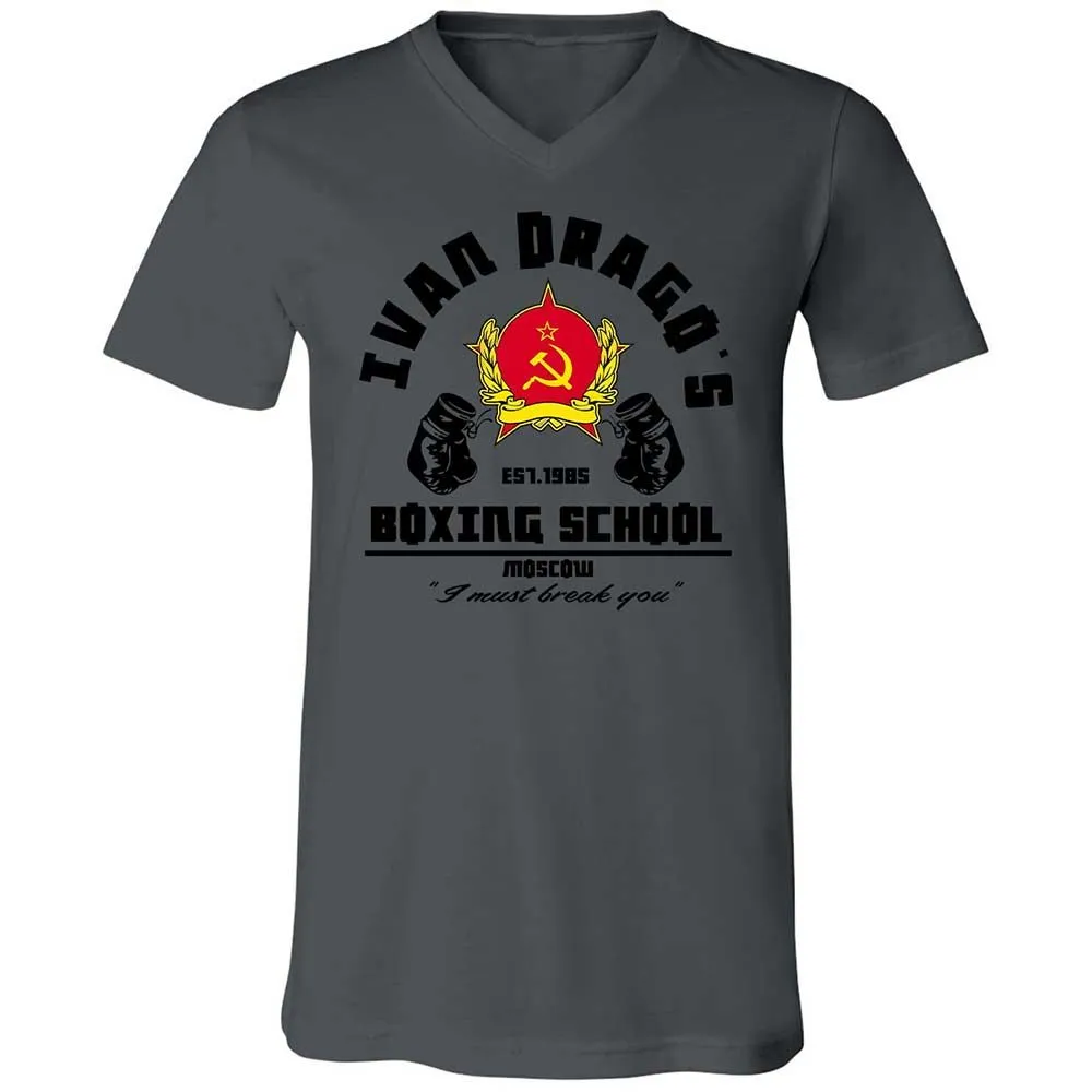 Unisex V-Neck T-Shirt - X71SPMUC - Asphalt - 16