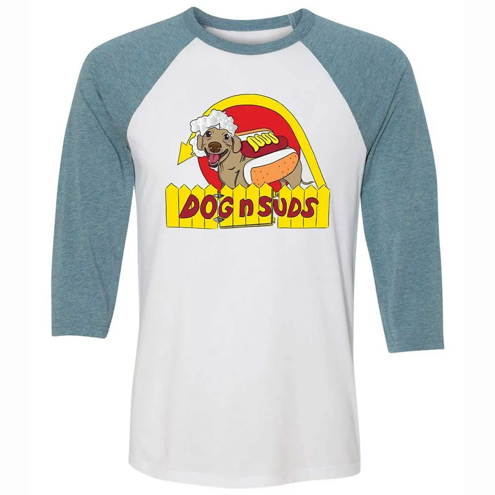 Dog n Suds Dachshund - White/Denim - 3