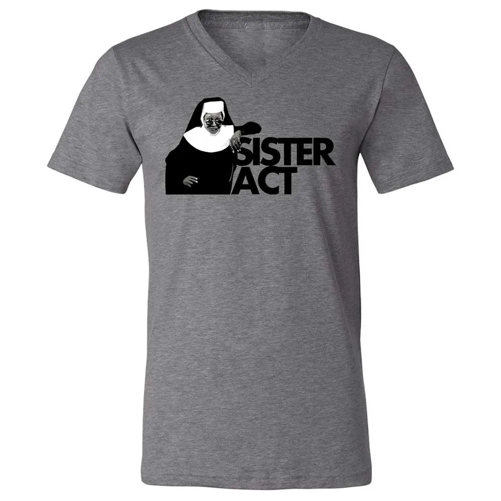 Unisex V-Neck T-Shirt - S88SBL5V - Deep Heather - 9
