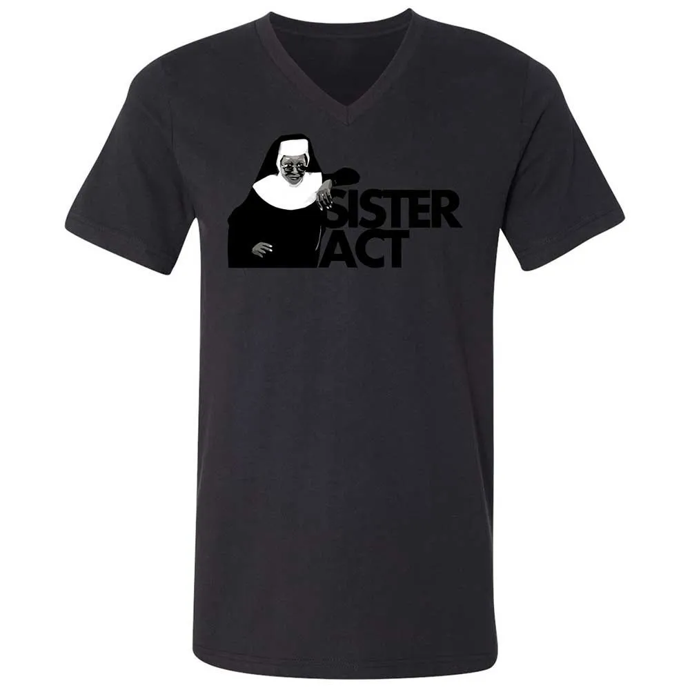 Unisex V-Neck T-Shirt - S88SBL5V - Black - 11