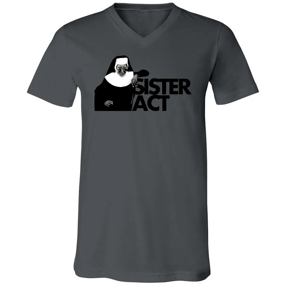 Unisex V-Neck T-Shirt - S88SBL5V - Asphalt - 16
