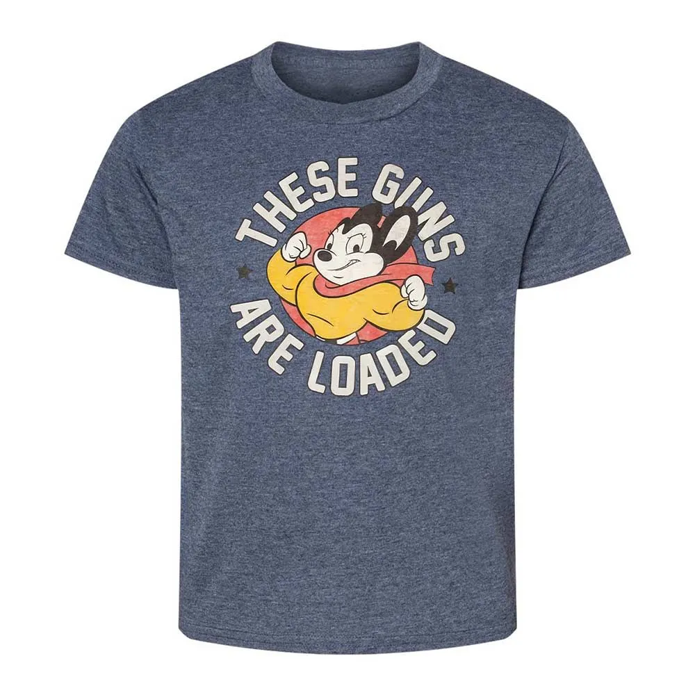 Kids T-Shirt - BKL4SVG4 - Heather Navy - 15