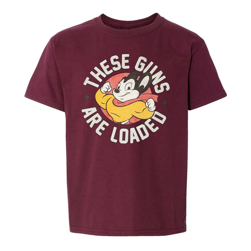Kids T-Shirt - BKL4SVG4 - Maroon - 19